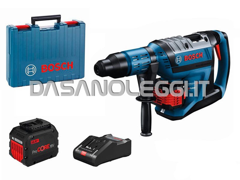 BOSCH MARTELLO PERFORATORE A BATTERIA GBH 18 V 45 C PROFESSIONAL SDS MAX