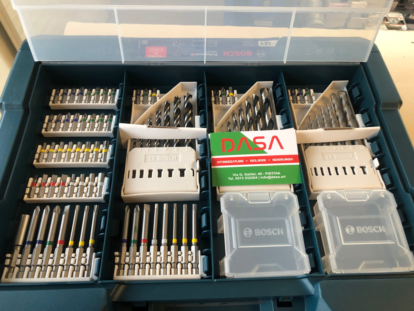 BOSCH GSB 18V-55 AVVITATORE A BATTERIA CON PERCUSSIONE