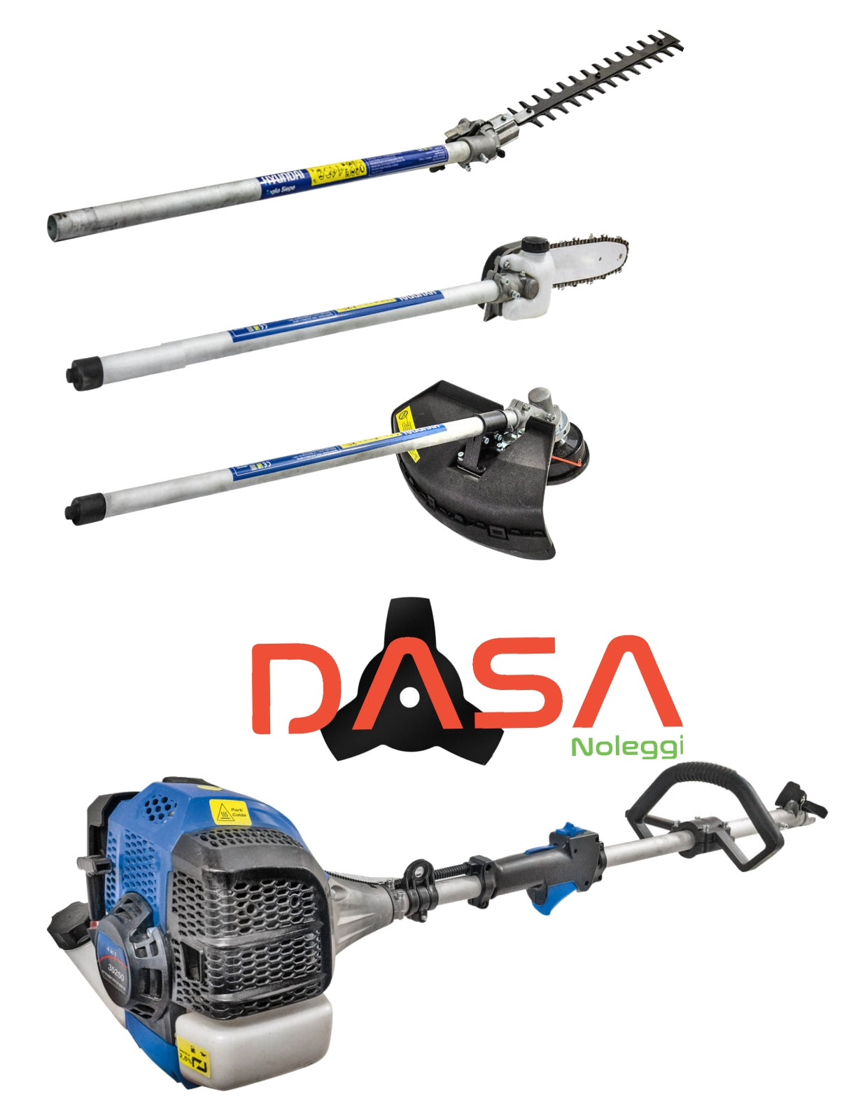 HYUNDAI DECESPUGLIATORE A BRACCIA 4 IN 1